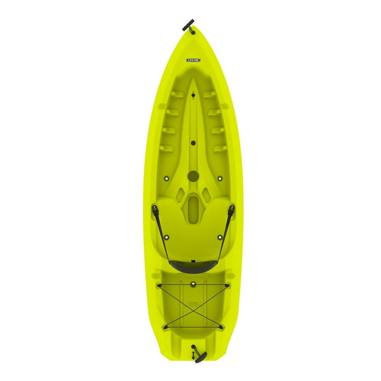 L-100, FRT-4, KT-5600, SL-120 セット販売 Lifetime Daylite 8 ft Sit-On-Top Kayak with Paddle, Chartreuse
