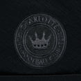 thumbnail image 5 of Men's Antigua Black Charlotte FC Streamer Diamond Button-Up Shacket, 5 of 5