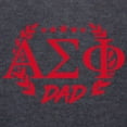 thumbnail image 3 of CafePress - Alpha Sigma Phi Greek Dad Cardinal Long Sleeve T Shirt - Mens Hooded Shirt, 3 of 3