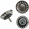 thumbnail image 4 of Elegante colador para fregadero de cocina, construcción de acero inoxidable que garantiza durabilidad y resistencia a la corrosión, drenaje rápido y suave, adecuado para la mayoría de fregaderos con, 4 of 5