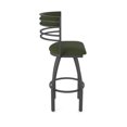 thumbnail image 4 of 860 Hunter 30" Swivel Bar Stool with Pewter Finish and Canter Pine Seat and Back, 4 of 5
