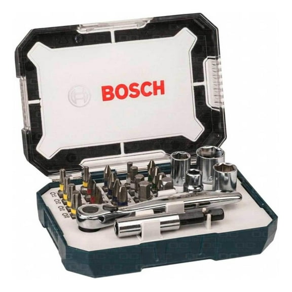 Puntas BOSCH Soporte Magnético Universal Matraca 26 Pzas 2607017407
