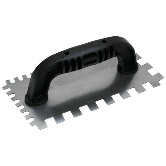 NOTCHED TROWEL9"X4"DUAL (Pack of 1)