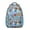 Basset Hound Dog, variant on Basset Hound Dog and Flower Backpack for School,Cute School Bag,Schoolbag with Adjustable Shoulder Straps & Padded Back,15.3"x11"x6.7"