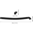 thumbnail image 2 of Generic Flexible 700mm Car Heater Vent Hose 48mm Corrugated Duct Pipe, 2 of 6