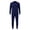 Navy, variant on LONKITO Thermal Underwear for Men Set, Thermal Shirts and Long Johns Loungewear Fall Winter Clothes