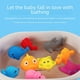 thumbnail image 5 of Juguete de vinilo con forma de pato amarillo para el baño de bebés, pequeño animal de juguete para jugar con el agua, regalo pequeño para jardín de infantes, 5 of 5