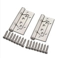 thumbnail image 2 of Stainless Steel Face Frame Mounting Furniture Hinge Spring Hinge for Kitchen Cabinet Door Furniture (Silver), 2 of 9