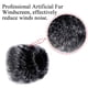 thumbnail image 4 of Sidaley Microphone Covers Furry Mic Headset Elasticity Tube Replacement Protector with Voice Windscreen Good for yeti/Pro Type3 NO3, 4 of 6