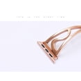 thumbnail image 3 of LEIXIUER Compatible with Apple watch bands iWatch Bnad 41mm 40mm 38mm 45mm 44mm 42mm 49mm Women Designer Slim Metal Stainless Steel Wristbands Replacement iWatch serieis 9 8 7 se 6 5 4 3 2 Ultra Strap, 3 of 8
