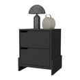 thumbnail image 5 of DeeHome Lovell Nightstand with Sturdy Base and 2-Drawers, 5 of 7