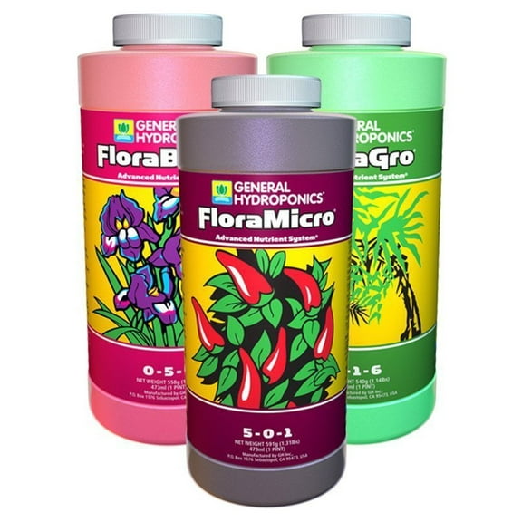 Hydroponics Fertilizer Set, 1.31 lbs (3 Pack)