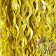 thumbnail image 1 of Nvzi Paquete de 2 cortinas de papel de aluminio amarillo para fiesta, 3,3 pies x 6,6 pies, cortinas con flecos de papel de aluminio de oropel metálico para decoraciones navideñas de cumpleaños, 1 of 4