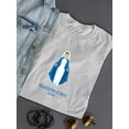 thumbnail image 3 of Assumption Of  The Virgin Mary T-Shirt Women -Image by Shutterstock, Female 4X-Large, 3 of 4