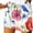 Blue, variant on DDAPJ pyju Wide Leg Shorts for Women Hawaiian Beach Shorts Tropical Palm Tree Printed Casual Aloha Drawstring Shorts Summer Vacation Short Pants with Pockets Prime Sales Today Blue L