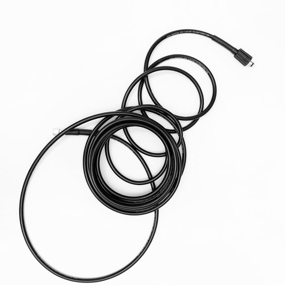 BESTOYARD Black Pressure Washer Hose for Cold Water Use with M22 and Female Screw Connections