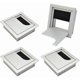 thumbnail image 3 of 80x 80mm Desk Cable Grommet Cable Grommet for Office Table Home F, Cable Organizer, Desk Organizer., 3 of 5