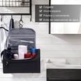 thumbnail image 3 of Neceser Bolsa de Viaje: Bolsa de Aseo Colgante Organizador de Viaje para Artículos de Tocador y Maquillaje Cosmetiquera para Hombre Mujer, 3 of 4