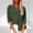 Army Green, variant on VINUSLI Linen Collarless Shirt Women Long Sleeve Button Down Blouses Fall V Neck Work Shirts Plain Blouses Gauze Tops 2025 Army Green,XXL