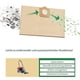 thumbnail image 4 of Piezas de repuesto Bolsas para polvo compatibles con Karcher 6.959-130.0 A2201 Wd3, 4 of 5