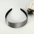 thumbnail image 5 of Unique Bargains Hair Headband Wide Satin Headband for Women Girl Gray 1.57" Wide Headband, 5 of 7