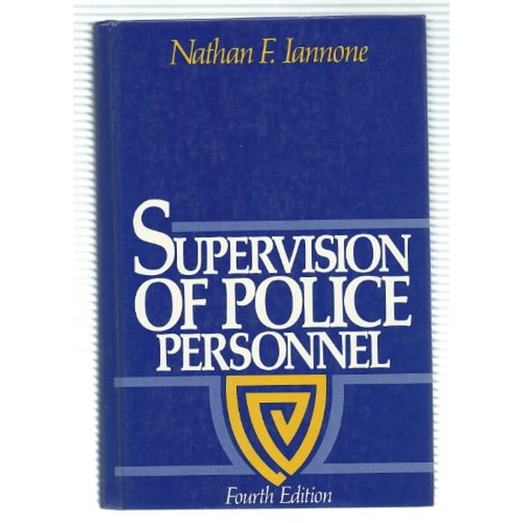 Pre-Owned Supervision of Police Personnel Political Science book by Iannone, Nathan F. (Hardcover) English