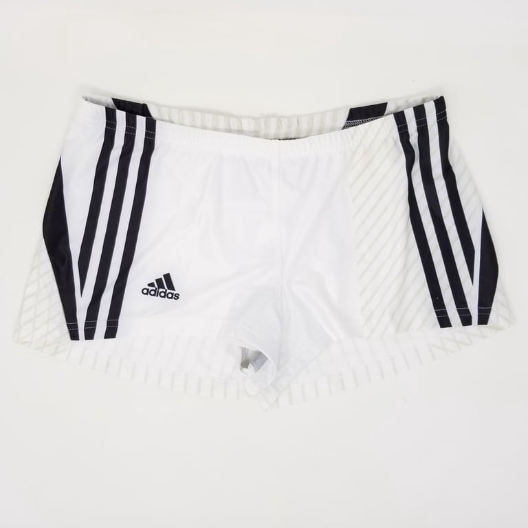 Adidas Women's Boxer Brief Shorts, Black/White, Medium 