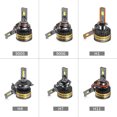 thumbnail image 2 of Luz de luz, coche impermeable Ip68 200w 20000lm Led 6000k 20000lm Coche de plomo Disipación de calor Lectura 9006 Led Ip68 Coches Qisuo Mewmew Gato con eficiencia con calor eficiente, 2 of 5