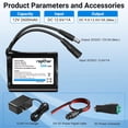 thumbnail image 2 of Paquete de baterías recargables Rapthor 12V 2600mAh con cargador, 2 of 5
