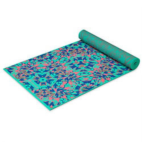 Gaiam Premium Print Reversible Yoga Mat, Reversible Kaleidoscope, 6mm - image 3 of 9