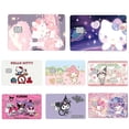 thumbnail image 3 of Pegatinas de piel para tarjetas de juego de Hello Kitty, funda de película de dibujos animados Kuromi Melody Boys, cubiertas para tarjetas de crédito y débito, decoración, Anime nuevo, 2023, 3 of 4