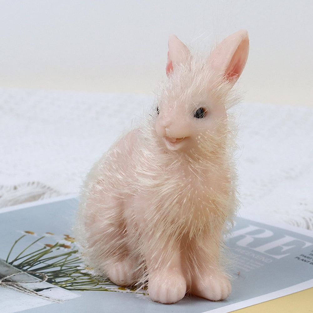 Realistic Silicone Pet Toy – Soft Reborn Pig, Rabbit & Dog Dolls for Kids, Parent-Child Play, Home & Birthday Party Gifts