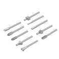 thumbnail image 3 of Mini Shank Hss Router Bit, Router Bit Set High Hardness Spiral Cutting Edge Unique Design High Durability  for Woodworking, 3 of 8