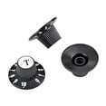 thumbnail image 3 of CEORPER 3Pcs Guitar Knobs Volume Tone Control Guitar Knobs Top Hat Style Knob 6mm Shaft Hole Guitar Potentiometer Control Knobs, 3 of 9