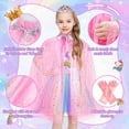 thumbnail image 3 of Princess Dress Up Set for Girls, Princess Costume Toys for Toddlers, Christmas & Birthday Gift for Kids Ages 3-7, 3 of 7