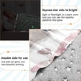 thumbnail image 5 of White Bears Roses Travel Blanket Pillow Compact Foldable Airplane Throw Blanket with Trolley Sleeve for Travel Camping, 5 of 8