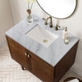 thumbnail image 5 of James Martin Vanities 670-V36-WLT-3CAR Amberly 36" Free Standing Or Wall Mounted Single, 5 of 7