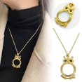 thumbnail image 3 of Pendant Necklace â Daily Glamour Look Magnifying Glass Reading Magnifying Glass Long Pendant Necklace Owl Magnifying Glass Portable Sweater Necklace Magnifying Glass For Close Work, 3 of 8