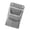 Gray, variant on QueMer Versatile Cotton Linen Hanging Shelf With Large And Small Pockets Wall Mounted Storage Bag Perfect For Daily Storage
