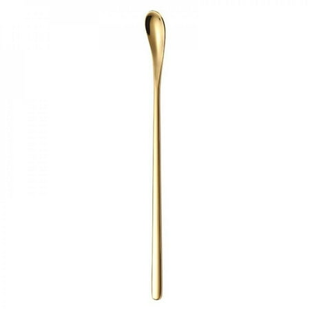 

Japanese Style Stainless Steel Mixing Spoon Long Handle Dessert Ice Cream Coffee Stirring Spoon Kitchen Flatware Dinnerware