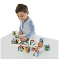 thumbnail image 4 of Melissa & Doug Vehicles Wooden Cube Puzzle With Storage Tray - 6 Puzzles in 1 (16 pcs), 4 of 5