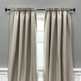 thumbnail image 3 of Lumi 1" Oil Rubbed Bronze Knob Single Curtain Rod, 72-144", 3 of 5