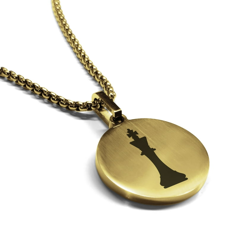King chess piece pendant deals
