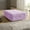 Pink Purple, variant on Yumcute Square Ottoman Cover Stool Cover Pouf Slipcover - Soft Polyester Fabric Slipcover - 1-Piece Form Fit Stretch Furniture Protector