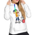 thumbnail image 5 of Lsque Sml Jeffy Pattern Casual Women's Hoodie,Hooded Sweatshirt with Kangaroo Pocket,Pullover Hoodie with Eye-catching Drawstrings-Medium, 5 of 8