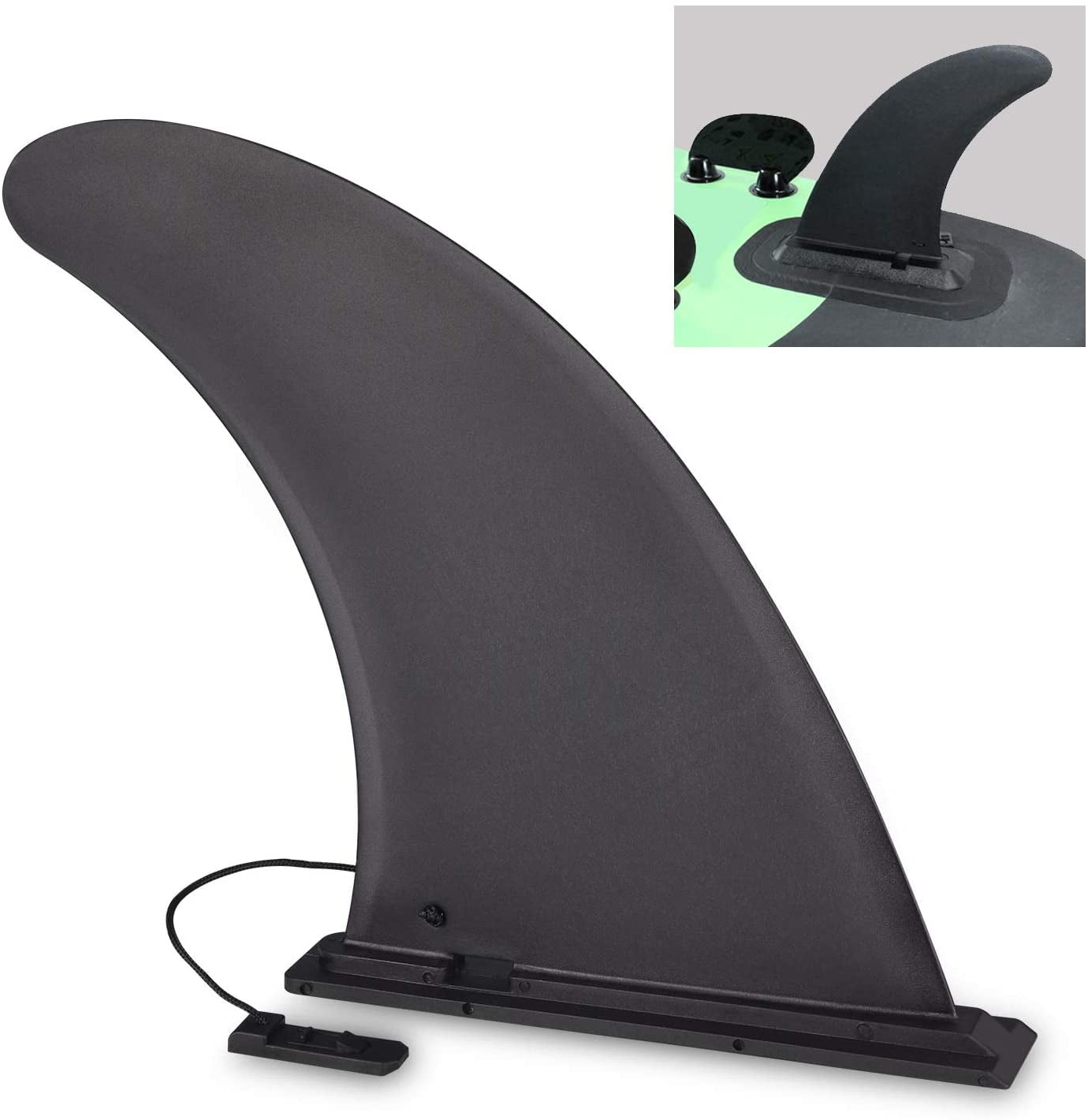 Removable Universal SUP Fin, Nylon Safe Reinforced Surfboard Fins
