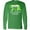 Kelly Green, variant on Inktastic Smoky Mountains, Tennessee- Mountains and Bear Shape Long Sleeve T-Shirt