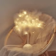 thumbnail image 5 of Aihimol LED Romantic Feather Tabletop Night Lights Decor Bedside Lamp，Indelible Feather Atmosphere Decorative Lights For Gifts Bedroom Party Wedding Christmas Valentine's Day Decor Scene Layout, 5 of 6