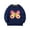 L-Dark Blue1473, variant on MEZZALL Girls Long Sleeve Round Neck Cute Cartoon Towel Embroidery Print Casual Tops Tee Shirt For Toddler Kids Holiday Clothing