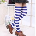 thumbnail image 5 of CoCoMangos Women's Striped Knee High Socks Tube Socks for Outdoor Sport Athletic and Casual Wear Rainbow Thigh High Socks, 5 of 8